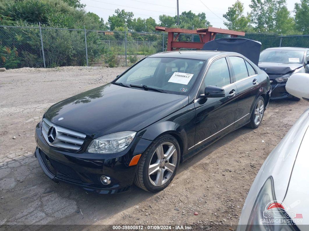 WDDGF8BB3AR122669 2010 MERCEDES-BENZ C-CLASS photo no. 2