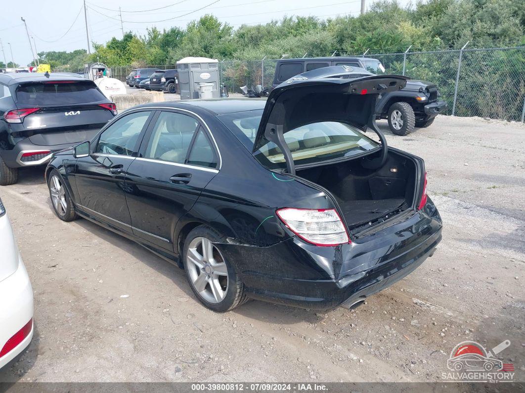 WDDGF8BB3AR122669 2010 MERCEDES-BENZ C-CLASS photo no. 3