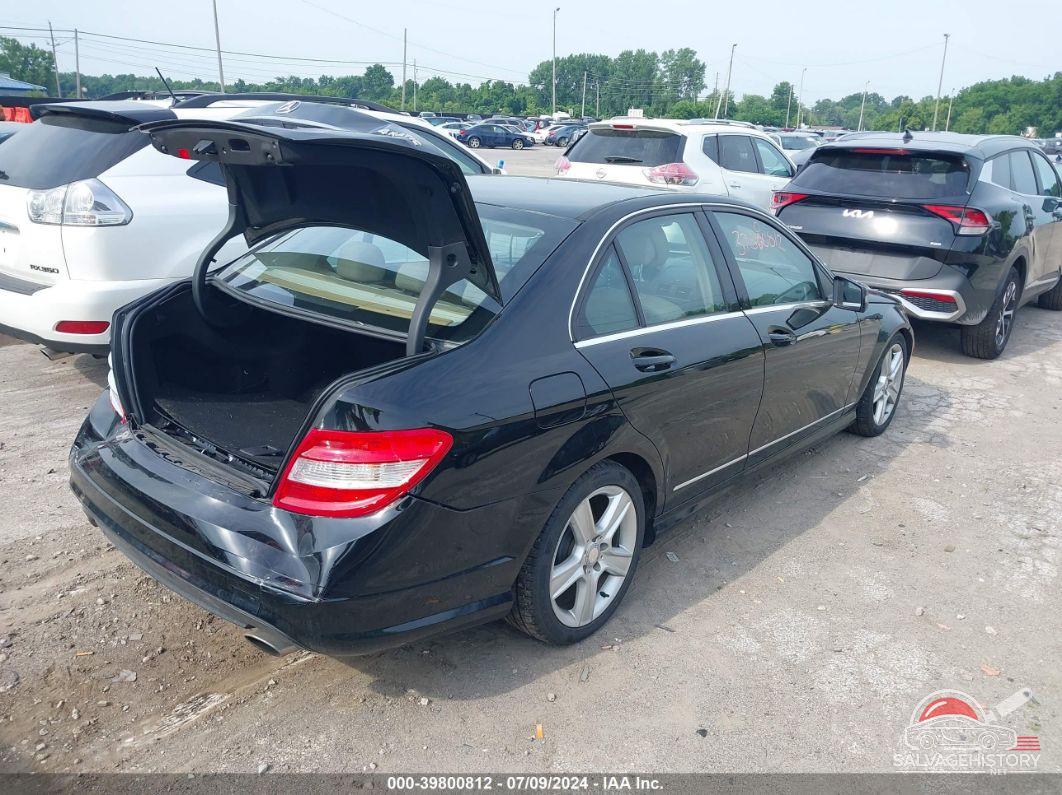 WDDGF8BB3AR122669 2010 MERCEDES-BENZ C-CLASS photo no. 4