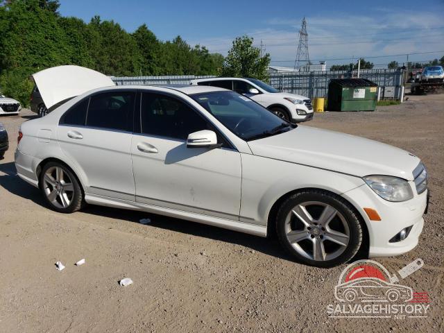 WDDGF8BB5AF460995 2010 MERCEDES-BENZ C-CLASS photo no. 4
