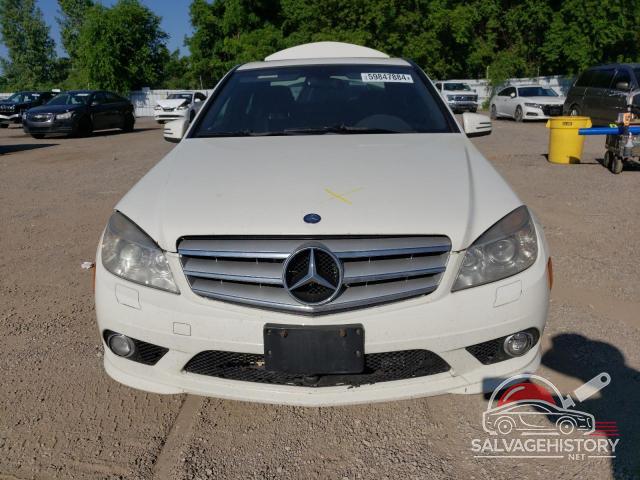 WDDGF8BB5AF460995 2010 MERCEDES-BENZ C-CLASS photo no. 5