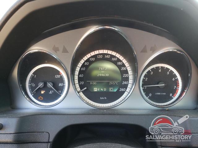 WDDGF8BB5AF460995 2010 MERCEDES-BENZ C-CLASS photo no. 9