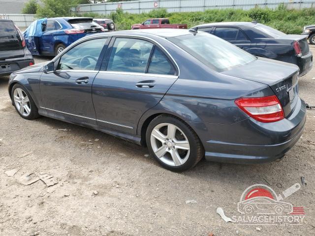 WDDGF8BB5AR123144 2010 MERCEDES-BENZ C-CLASS photo no. 2