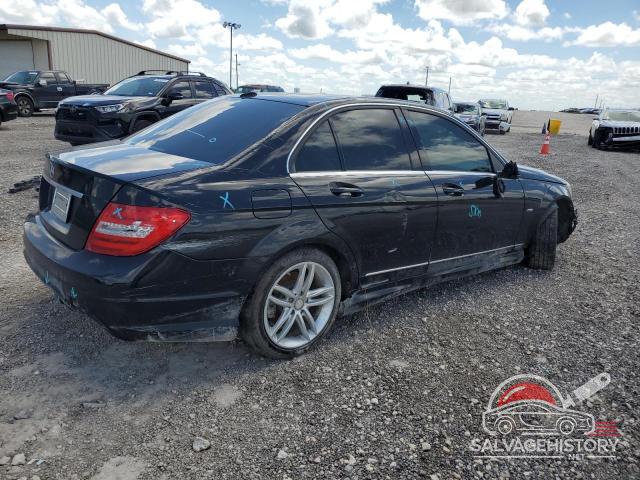 WDDGF4HB8CR216288 2012 MERCEDES-BENZ C-CLASS photo no. 3