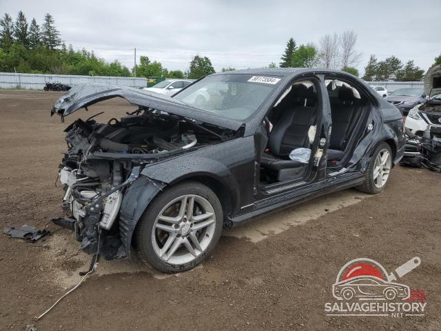 WDDGF8BB5CA663434 2012 MERCEDES-BENZ C-CLASS photo no. 2