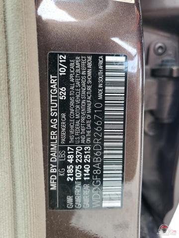 WDDGF8AB6DR266710 2013 MERCEDES-BENZ C-CLASS photo no. 12