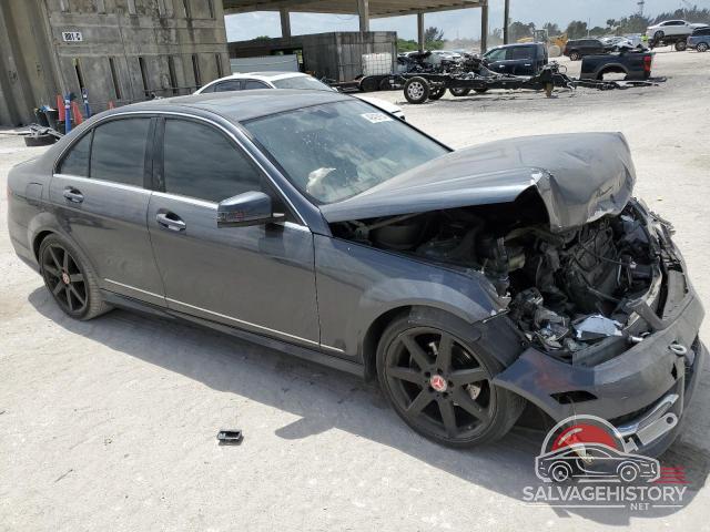 WDDGF4HB5EG243205 2014 MERCEDES-BENZ C-CLASS photo no. 4