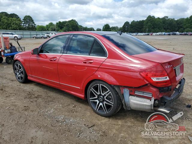 WDDGF4HB9EA952741 2014 MERCEDES-BENZ C-CLASS photo no. 2