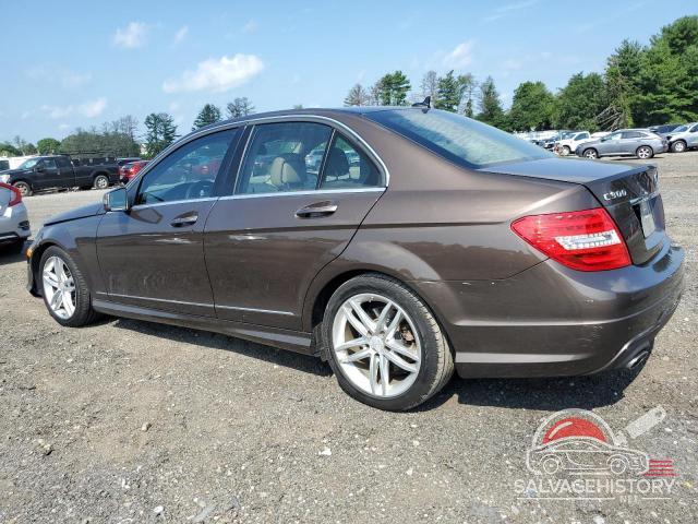 WDDGF8AB4ER311192 2014 MERCEDES-BENZ C-CLASS photo no. 2