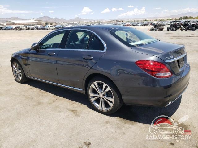 55SWF4KB1FU039137 2015 MERCEDES-BENZ C-CLASS photo no. 2