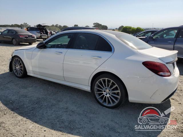 55SWF4JBXGU102240 2016 MERCEDES-BENZ C-CLASS photo no. 2