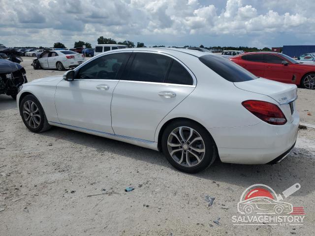 55SWF4JB2HU195711 2017 MERCEDES-BENZ C-CLASS photo no. 2
