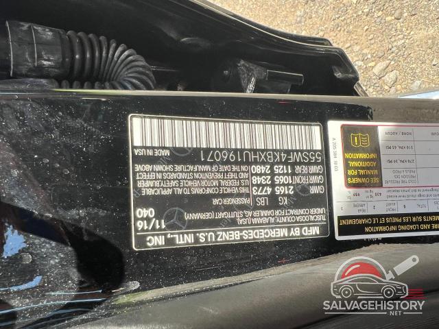 55SWF4KBXHU196071 2017 MERCEDES-BENZ C-CLASS photo no. 10