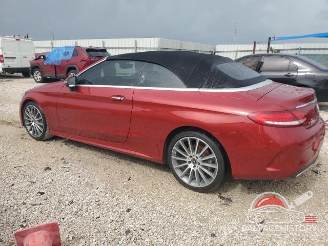 WDDWK4JB3JF750654 2018 MERCEDES-BENZ C-CLASS photo no. 2
