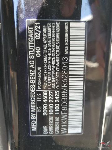 W1KWF8DB8MR628043 2021 MERCEDES-BENZ C-CLASS photo no. 12