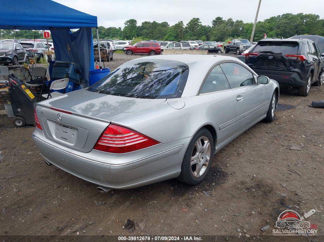 WDBPJ75J84A041173 2004 MERCEDES-BENZ CL 500 photo no. 4