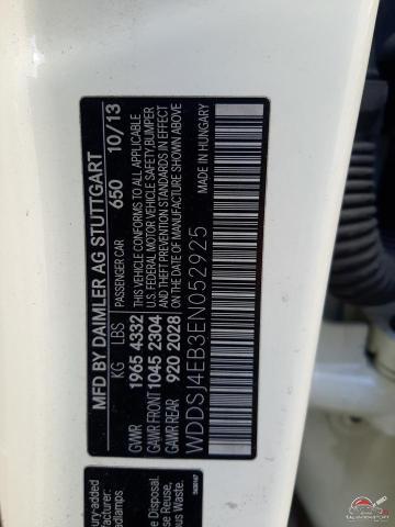 WDDSJ4EB3EN052925 2014 MERCEDES-BENZ CLA 250 photo no. 12