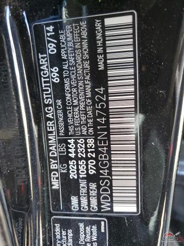 WDDSJ4GB4EN147524 2014 MERCEDES-BENZ CLA-CLASS photo no. 12