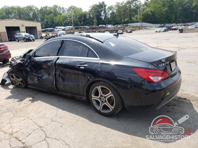 WDDSJ4GB7JN590521 2018 MERCEDES-BENZ CLA-CLASS photo no. 2
