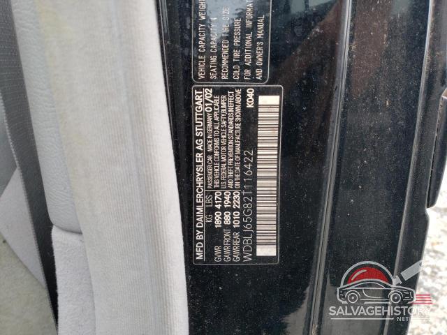 WDBLJ65G82T116422 2002 MERCEDES-BENZ CLK-CLASS photo no. 12