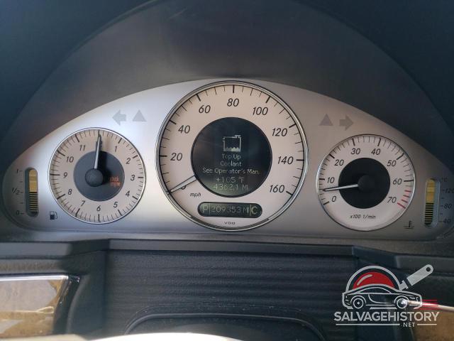 WDBUF56X78B279351 2008 MERCEDES-BENZ E-CLASS photo no. 9