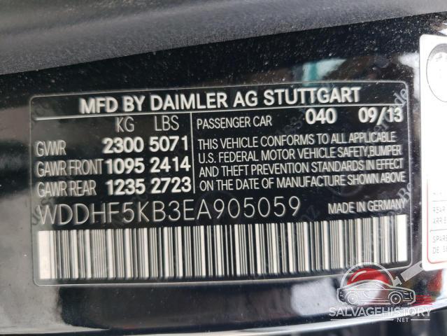 WDDHF5KB3EA905059 2014 MERCEDES-BENZ E-CLASS photo no. 12