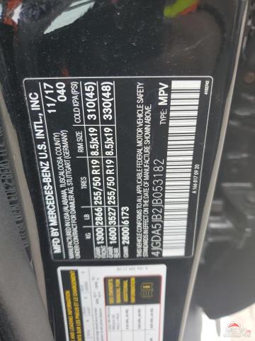 4JGDA5JB2JB053182 2018 MERCEDES-BENZ GLE-CLASS photo no. 13