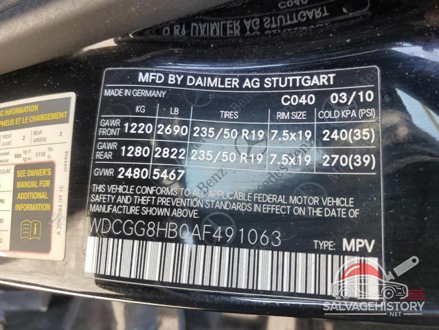WDCGG8HB0AF491063 2010 MERCEDES-BENZ GLK-CLASS photo no. 13