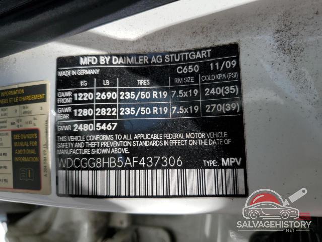 WDCGG8HB5AF437306 2010 MERCEDES-BENZ GLK-CLASS photo no. 12