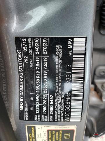 WDCGG8HB5CF933113 2012 MERCEDES-BENZ GLK-CLASS photo no. 13