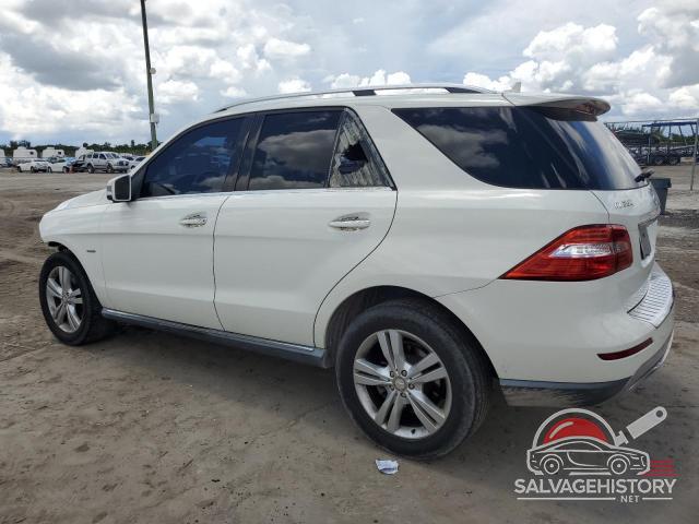 4JGDA5HB8CA002042 2012 MERCEDES-BENZ M-CLASS photo no. 2