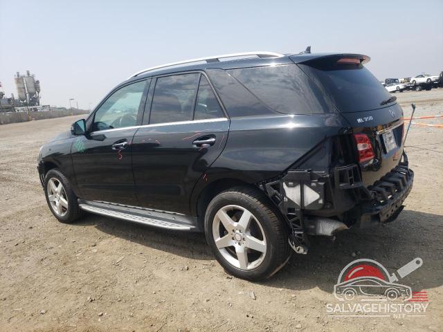 4JGDA5JB2EA303404 2014 MERCEDES-BENZ M-CLASS photo no. 2