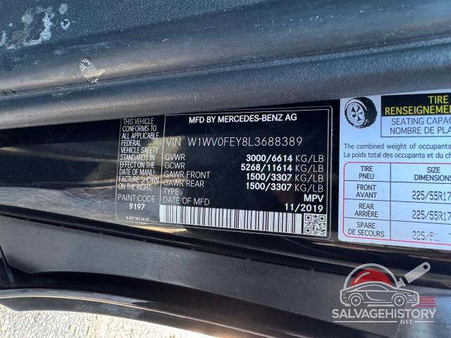 W1WV0FEY8L3688389 2020 MERCEDES-BENZ METRIS photo no. 10