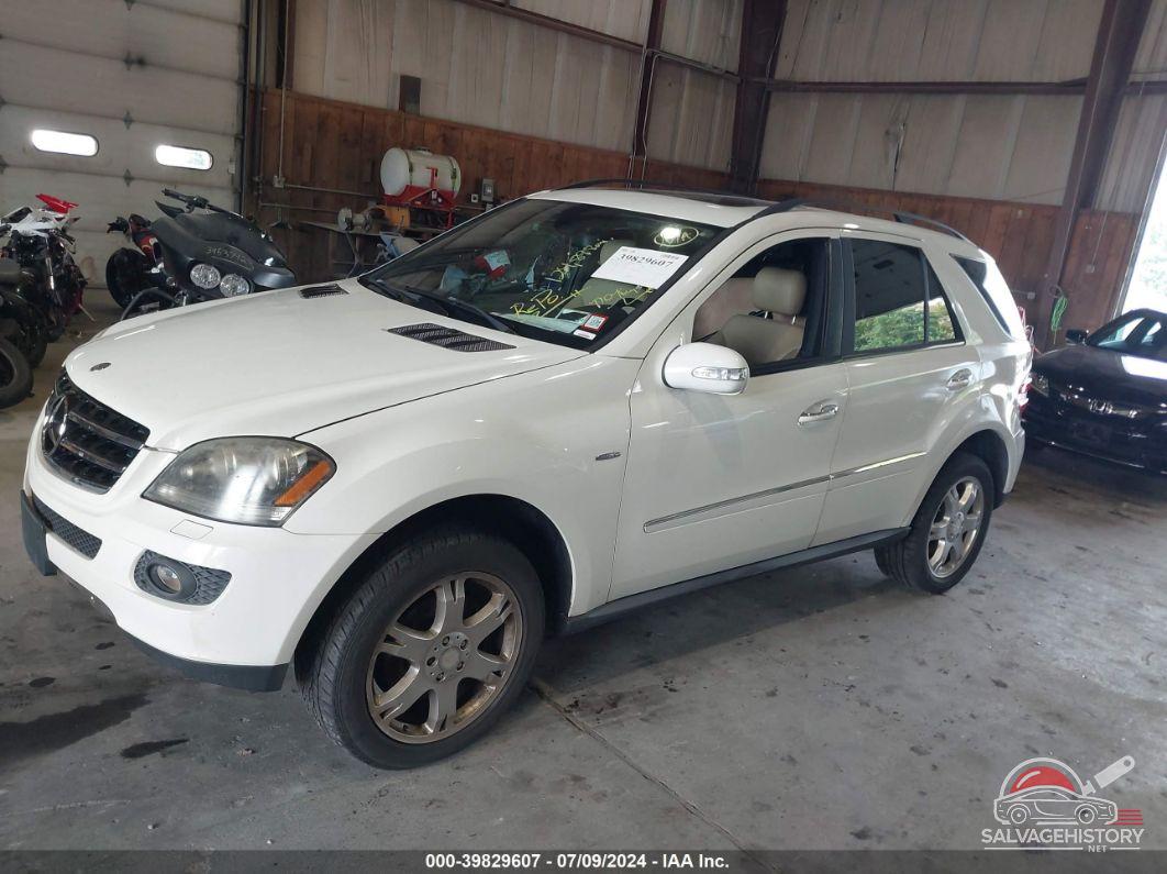 4JGBB86EX8A346062 2008 MERCEDES-BENZ ML photo no. 2
