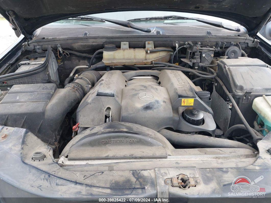 4JGAB54E11A238190 2001 MERCEDES-BENZ ML 320 photo no. 10