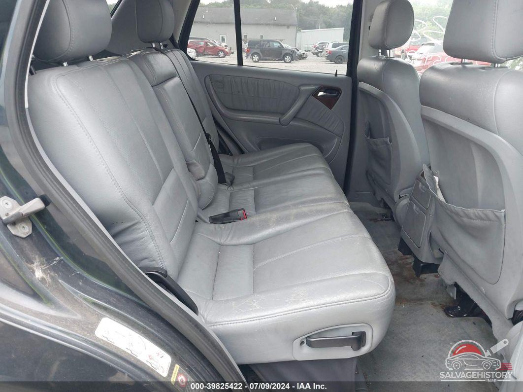 4JGAB54E11A238190 2001 MERCEDES-BENZ ML 320 photo no. 8