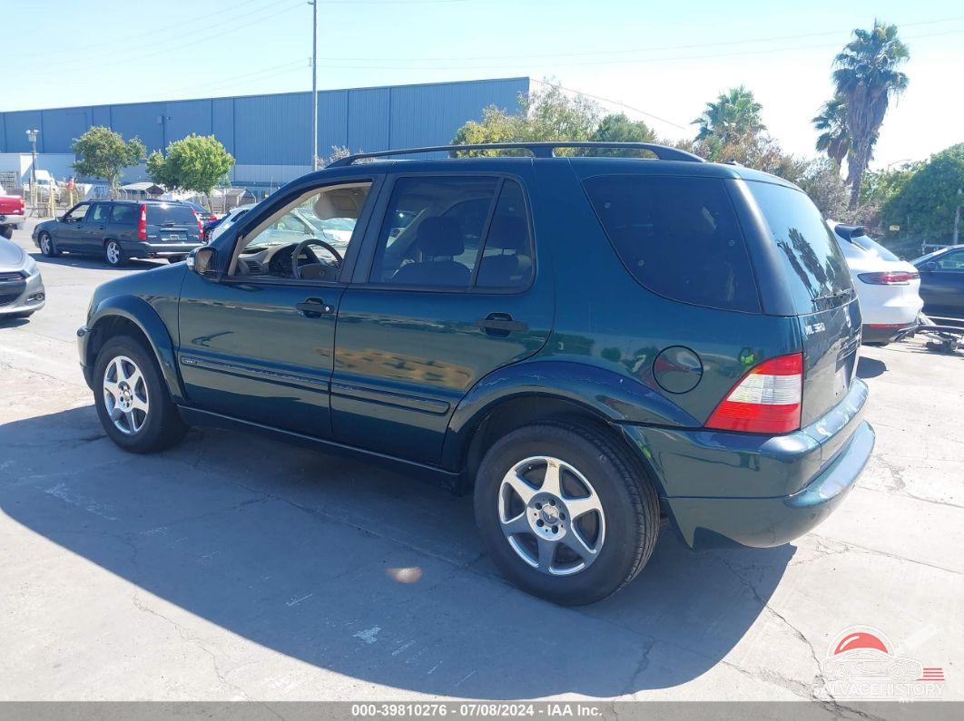 4JGAB54E52A309943 2002 MERCEDES-BENZ ML 320 photo no. 3