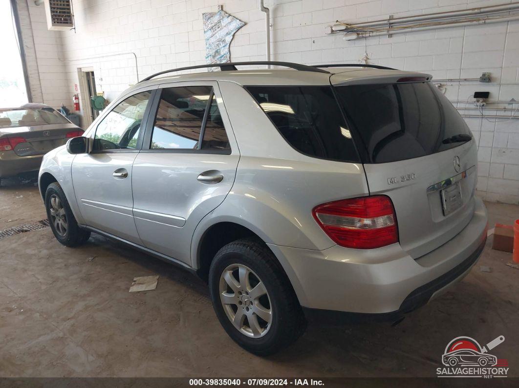 4JGBB86E76A074857 2006 MERCEDES-BENZ ML 350 photo no. 3