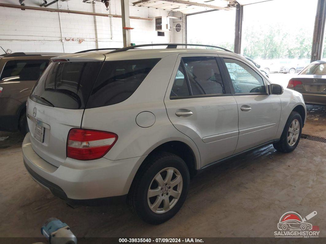 4JGBB86E76A074857 2006 MERCEDES-BENZ ML 350 photo no. 4