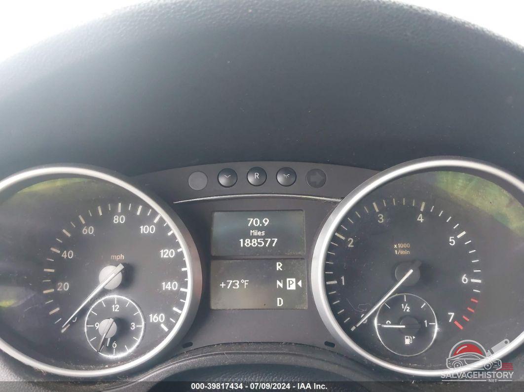 4JGBB86E18A361176 2008 MERCEDES-BENZ ML 350 photo no. 7