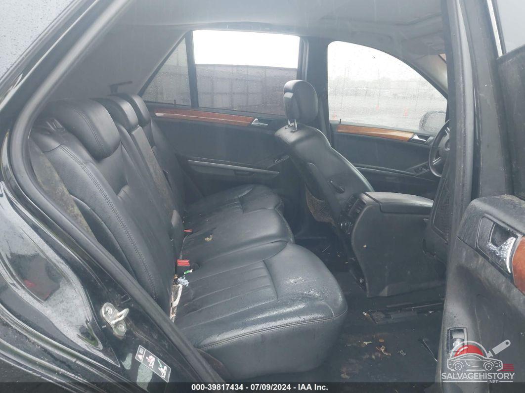 4JGBB86E18A361176 2008 MERCEDES-BENZ ML 350 photo no. 8