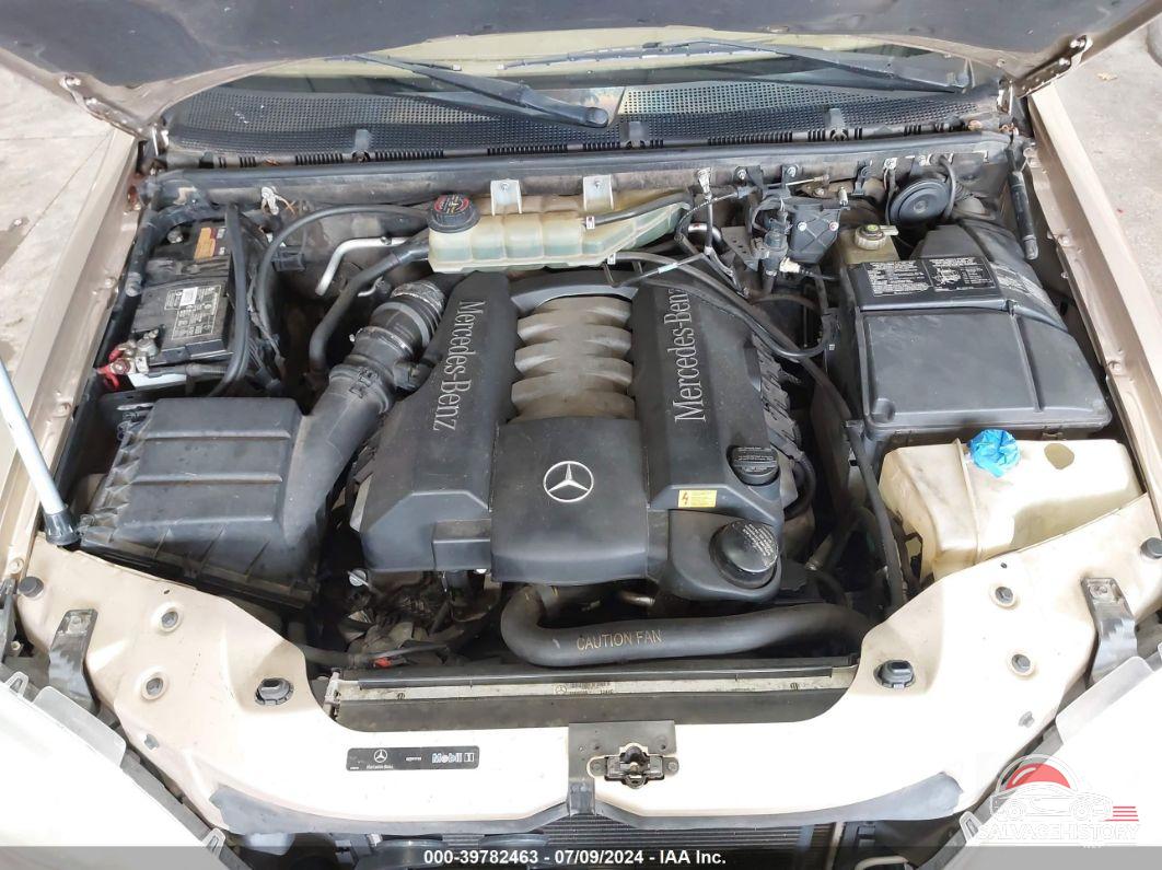 4JGAB75E55A529632 2005 MERCEDES-BENZ ML 500 photo no. 10