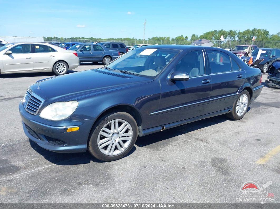 WDBNG70J53A371297 2003 MERCEDES-BENZ S photo no. 2