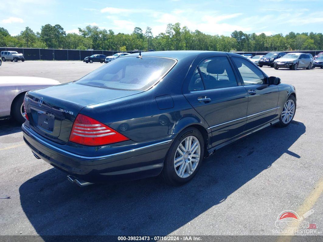 WDBNG70J53A371297 2003 MERCEDES-BENZ S photo no. 4