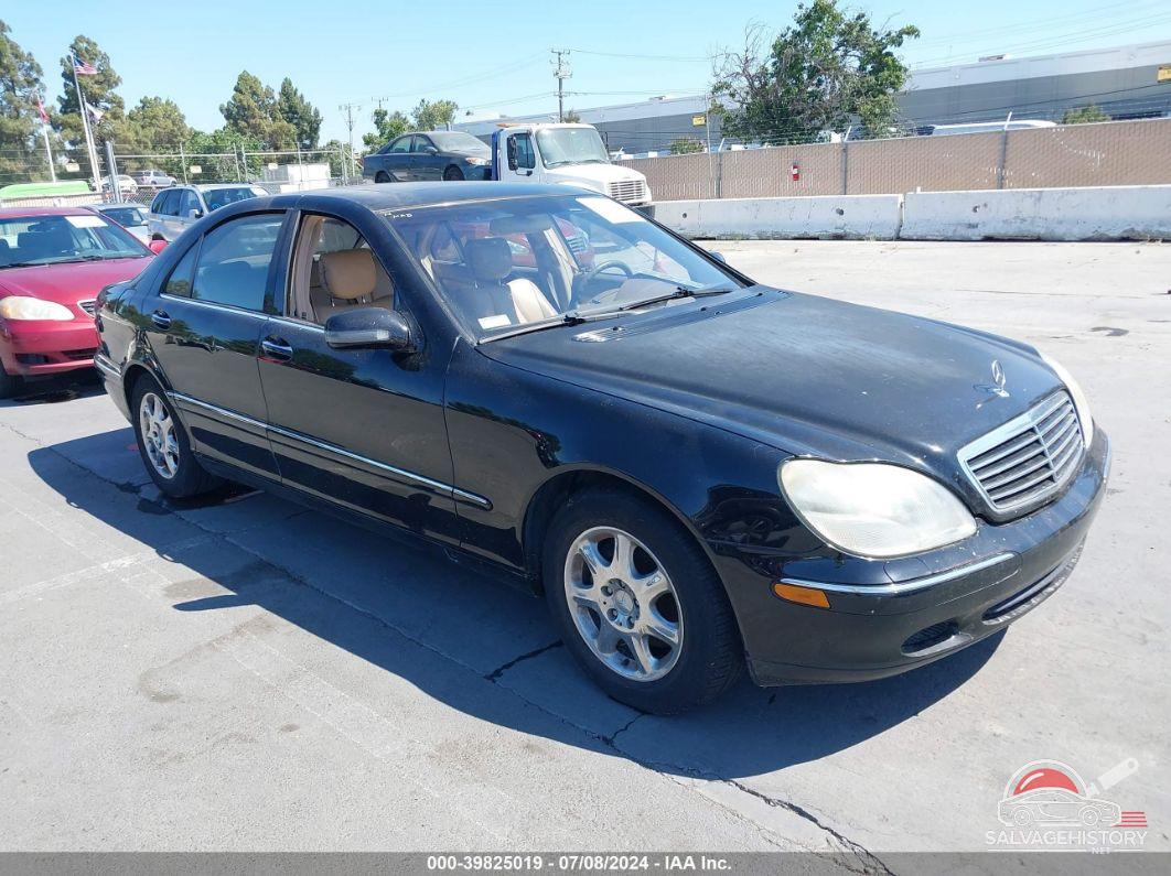 WDBNG75J81A192225 2001 MERCEDES-BENZ S 500 photo no. 2