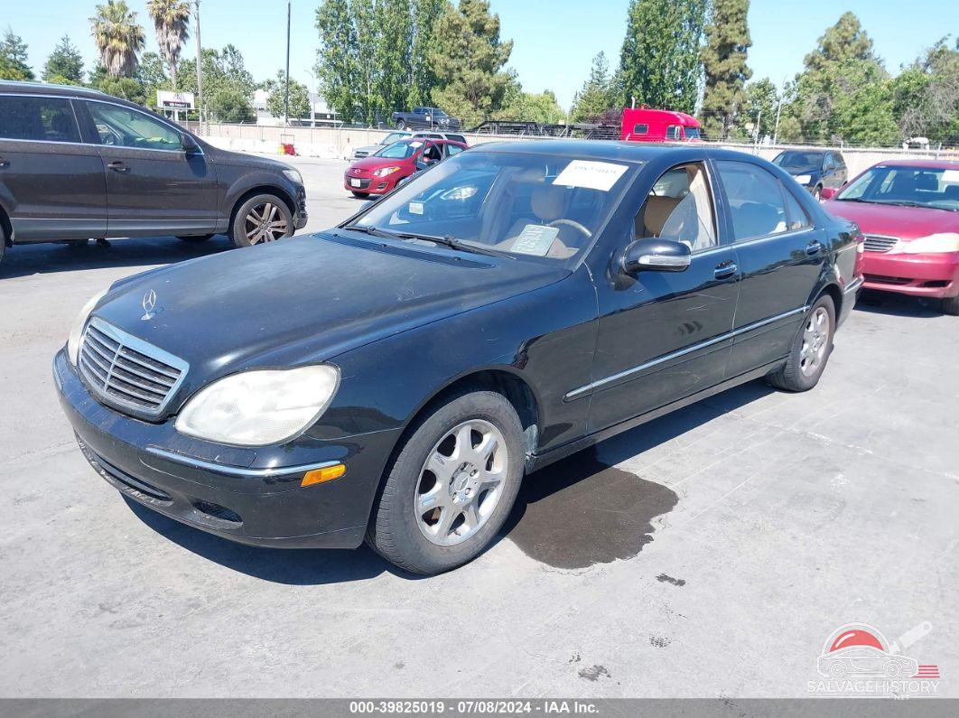 WDBNG75J81A192225 2001 MERCEDES-BENZ S 500 photo no. 2