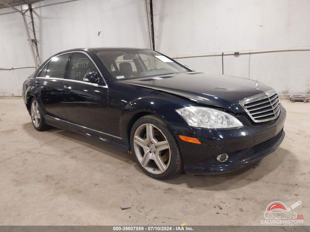 WDDNG86X67A139810 2007 MERCEDES-BENZ S 550 photo no. 4