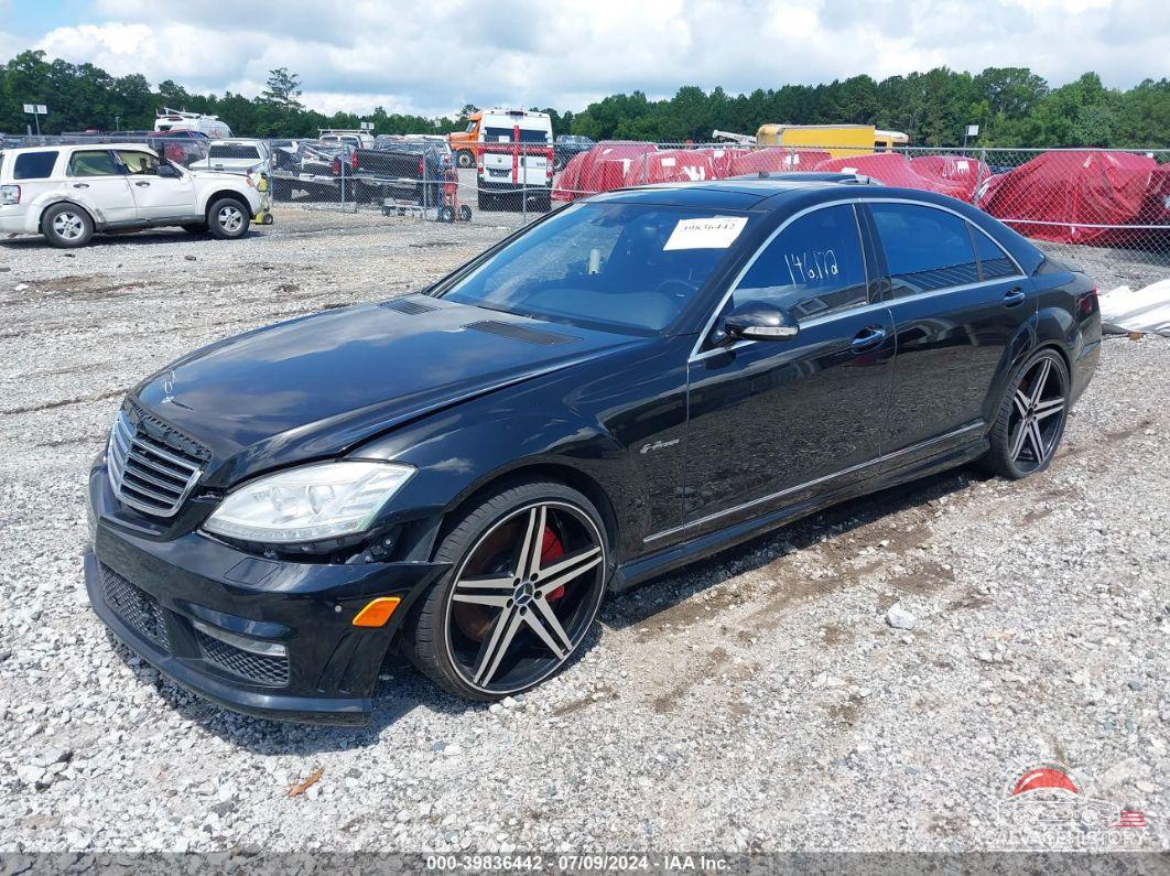 WDDNG77X18A154984 2008 MERCEDES-BENZ S 63 AMG photo no. 2