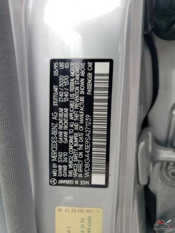 WDBGA43E9SA271239 1995 MERCEDES-BENZ S-CLASS photo no. 12