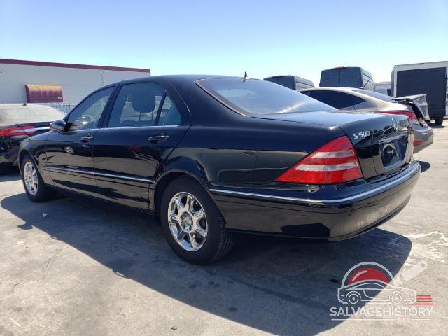 WDBNG70J12A264777 2002 MERCEDES-BENZ S-CLASS photo no. 2